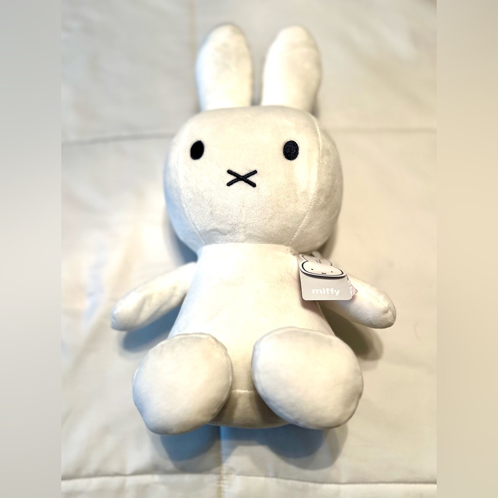 Miffy Soft White Plush‎ Bunny-15 Inch